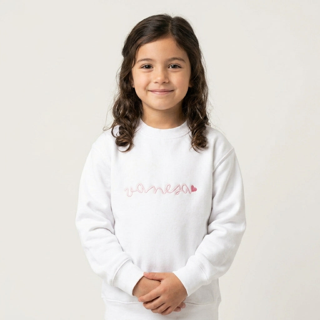Sudadera niño personalizada Caligrafía