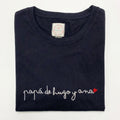 Camiseta Papá de… Caligrafía