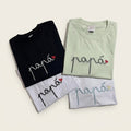 Camiseta Papá Caligrafía