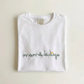 Camiseta Mamá de… Caligrafía