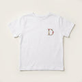 Camiseta niño Inicial Floral