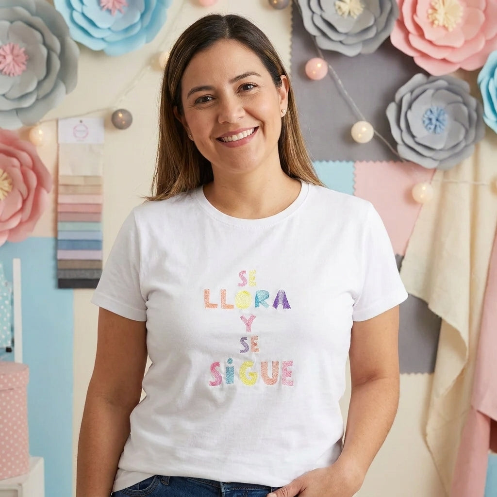 Camiseta Se Llora y Se Sigue