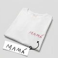 Camiseta con la letra de tu peque bordada