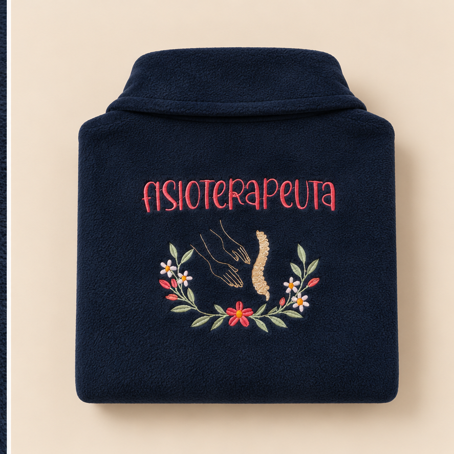 Chaqueta polar fisioterapeuta