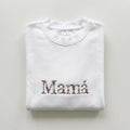 Sudadera Mujer Floral Blanca