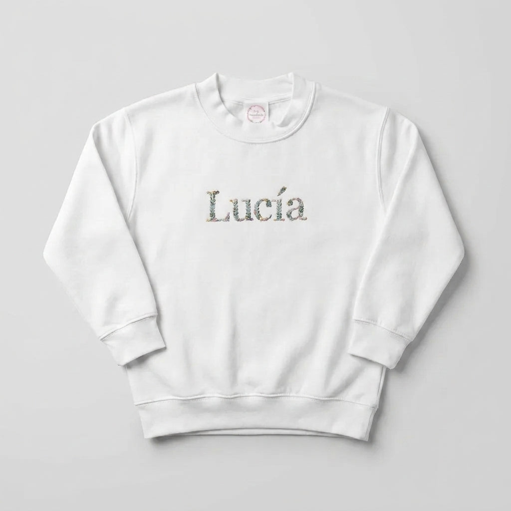 Sudadera Infantil Hojitas